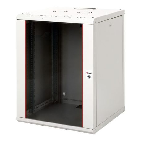 Equip Fali Rackszekrény - EPM-16-6060-G-CBAA (19", 16U, 600x600mm, előre szerelt, szürke)