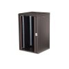 Equip Fali Rackszekrény - EPM-20-6060-B-CBAA (19", 20U, 600x600mm, előre szerelt, fekete)