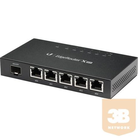 Ubiquiti Edge Router ER-X-SFP 5 Gigabit RJ45 ports with passive PoE support,1xSFP