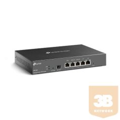   TP-LINK Vezetékes VPN Router 1xWAN(1000Mbps) + 1xSFP WAN(1000Mbps) + 4xLAN(1000Mbps), ER7206