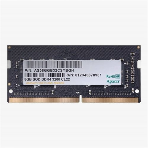 Apacer Memória Notebook - 16GB DDR4 (3200MHz, CL22, 1.2V)