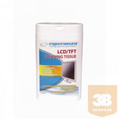 CLR Esperanza Nedves tisztítókendo LCD/TFT - 100db