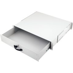   Equip Rackszekrény kiegészítő - EZD-2-G Cabinet Drawer, 2U, Grey