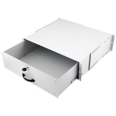   Equip Rackszekrény kiegészítő - EZD-3-G Cabinet Drawer, 3U, Grey