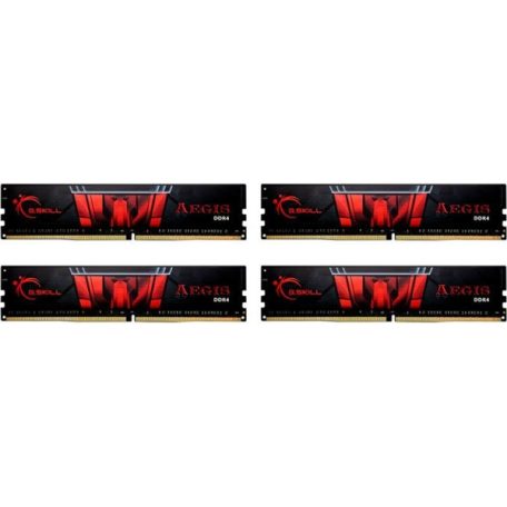 G.SKILL Memória DDR4 64GB 3200Mhz CL16 DIMM 1.35V, Aegis (Kit of 4)