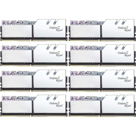 G.SKILL Memória DDR4 128GB 3600Mhz CL14 DIMM, 1.45V, Trident Z Royal (Kit of 8)