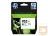 HP 953 XL Ink Cartridge Cyan  1.600 Pages