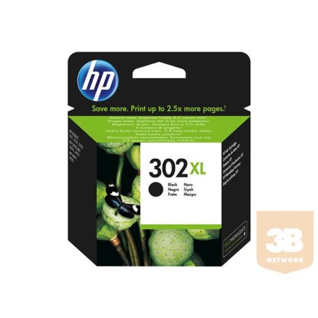 HP F6U68AE Tintapatron HP 302XL Black