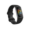 FITBIT Charge 5 Aktivitásmérő fitnesz karkötő (Black / Graphite Stainless Steel)