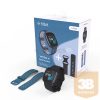 SMW Fitbit Versa 4 Sports Pack- extra karpánttal (Kék és Fekete)