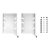 FRACTAL DESIGN HDD Tray Kit Type B White Dual pack