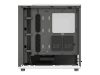 FRACTAL DESIGN North Chalk White TG Clear Tint Case