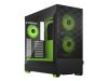 FRACTAL DESIGN Pop Air RGB Green Core TG Clear Tint