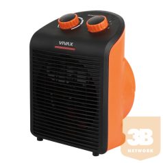   VIVAX FH-2081B ventilátoros hősugárzó, 1000W / 2000W, hőfokszabályozás narancs színű