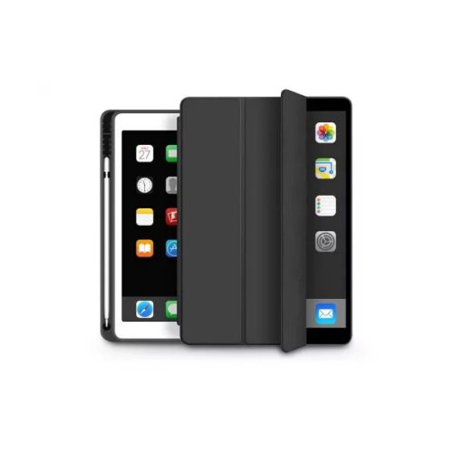 TECH-PROTECT APPLE IPAD AIR 4/5 (10.9) TABLET TOK ON/OFF FUNKCIÓVAL, APPLE PENCIL TARTÓVAL - BLACK (ECO CSOMAGOLÁS)