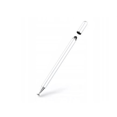 TECH-PROTECT CHARM STYLUS PEN ÉRINTŐCERUZA - WHITE/SILVER