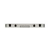 NET Lanberg 19" optikai patch panel 12xSC szimplex / 12xLC duplex szürke