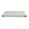 NET Lanberg 19" optikai patch panel 12xSC szimplex / 12xLC duplex szürke