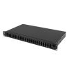 NET Lanberg 19" optikai patch panel 24xSC duplex / 24xLC quad fekete