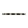 NET Lanberg 19" optikai patch panel 24xSC duplex / 24xLC quad szürke