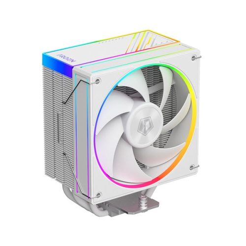 ID-Cooling CPU Cooler - FROZN A410 ARGB WHITE (29.9dB; max. 132,54 m3/h; 4pin, 4 db heatpipe, 12cm, A-RGB, PWM)