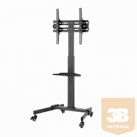 SBOX FS-224 Gurulós konzol, konferencia állvány, 32"-55", 600x400, max 35 kg