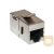 Cat5e RJ45 FTP toldó, Keystone modul