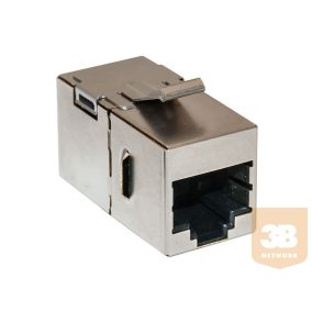 Cat6 RJ45 FTP toldó, Keystone modul