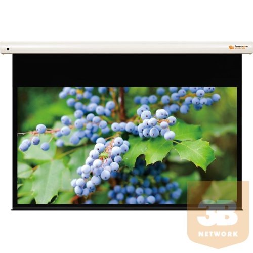 FUNSCREEN 200" (16:10) Premium Plus motoros vetítővászon (Méret: 296x450 cm, Látható méret:430,8x269,3cm)