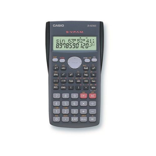 CASIO Számológép, tudományos, 240 funkció,"FX-82MS"