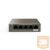 IP-COM Switch PoE - G1105P-4-63W (5x100Mbps; 4 af/at PoE+ port; 58W)