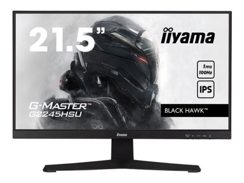 IIYAMA G2245HSU-B1 G-Master 21.5inch ETE IPS FHD Black Hawk 100Hz 250cd/m2 1ms HDMI DP USB-HUB 2x2.0 Speakers Black Tuner