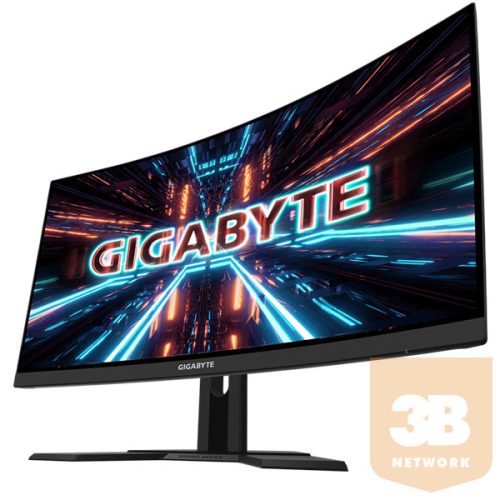 GIGABYTE Ívelt VA LED Monitor 27" G27QC A-EK 2560x1440, 2xHDMI/Displayport/2xUSB