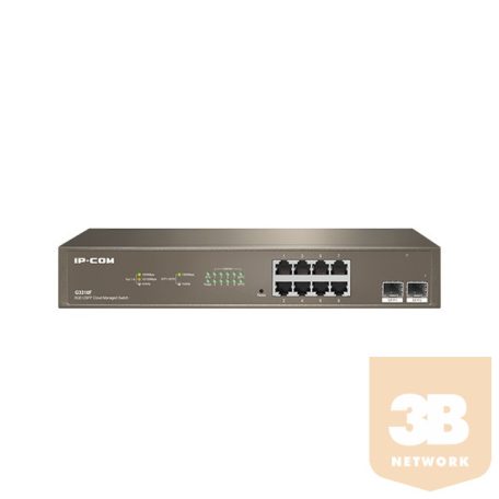IP-COM Switch Vezérelhető - G3310F (8x1Gbps; 2x SFP)