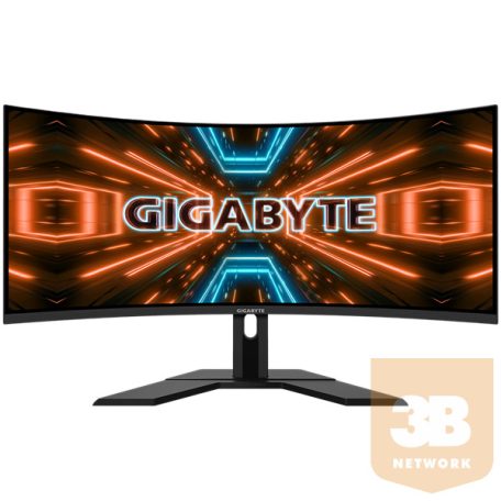 GIGABYTE Ívelt VA LED Monitor 34" G34WQC A 3440x1440, 2xHDMI/2xDisplayport