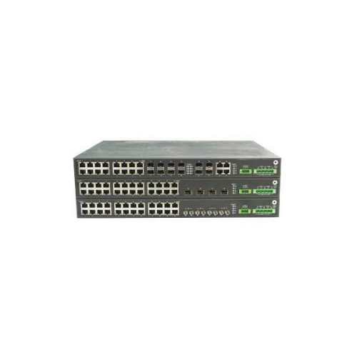 RAISECOM L2 menedzselhető ipari switch, 19"RM, 4xGE combo+8x100/1000SFP+16xGE RJ45, (+ 2xAC TÁP!)