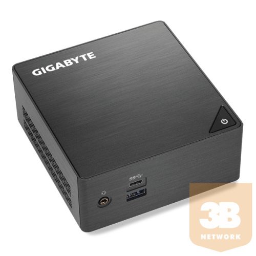 GIGABYTE PC BRIX, Intel Celeron J4105 2.5 GHz, HDMI, MiniDisplayport, LAN, WIFI, Bluetooth, 2,5" HDD hely, USB 3.0