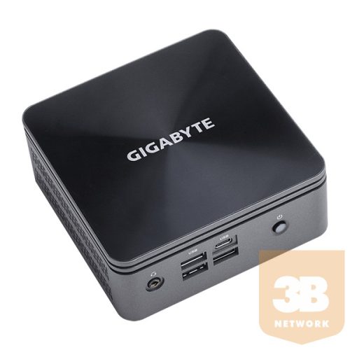 GIGABYTE PC BRIX, Intel Core i3 10110U 4.1GHz, 2xHDMI, LAN, WIFI, BT, COM, 2,5" HDD hely, 6xUSB 3.2