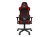 GEMBIRD Gaming chair SCORPION black/red mesh