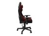 GEMBIRD Gaming chair SCORPION black/red mesh