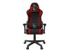 GEMBIRD Gaming chair SCORPION black/red mesh