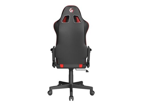 GEMBIRD Gaming chair SCORPION black/red skin