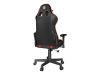 GEMBIRD Gaming chair SCORPION black/red skin