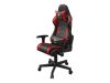 GEMBIRD Gaming chair SCORPION black/red skin