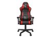 GEMBIRD Gaming chair SCORPION black/red skin