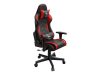 GEMBIRD Gaming chair SCORPION black/red skin