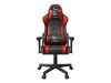 GEMBIRD Gaming chair SCORPION black/red skin