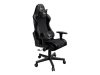 GEMBIRD Gaming chair SCORPION black mesh black skin