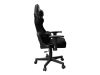 GEMBIRD Gaming chair SCORPION black mesh black skin