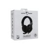 HDP White Shark GH-2440B PARROT gamer fejhallgató mikrofonnal - fekete